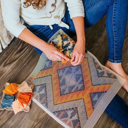 LoRan® Latch-Stitch™ Kilim Pillow Kit